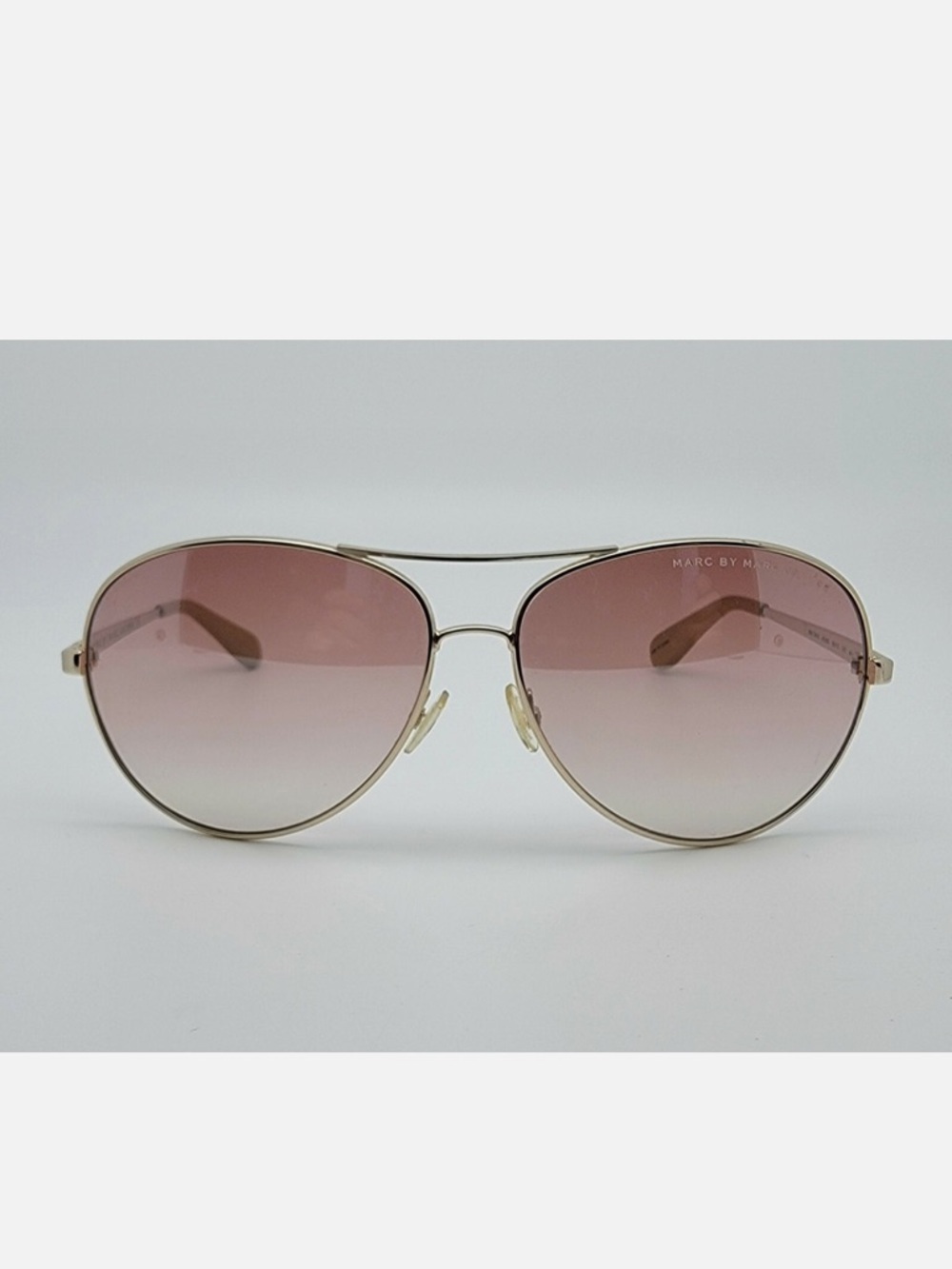 Marc by Marc Jacobs MMJ184/S J5GNO Gold Frame Brown Lens Aviator Sunglasses 60mm